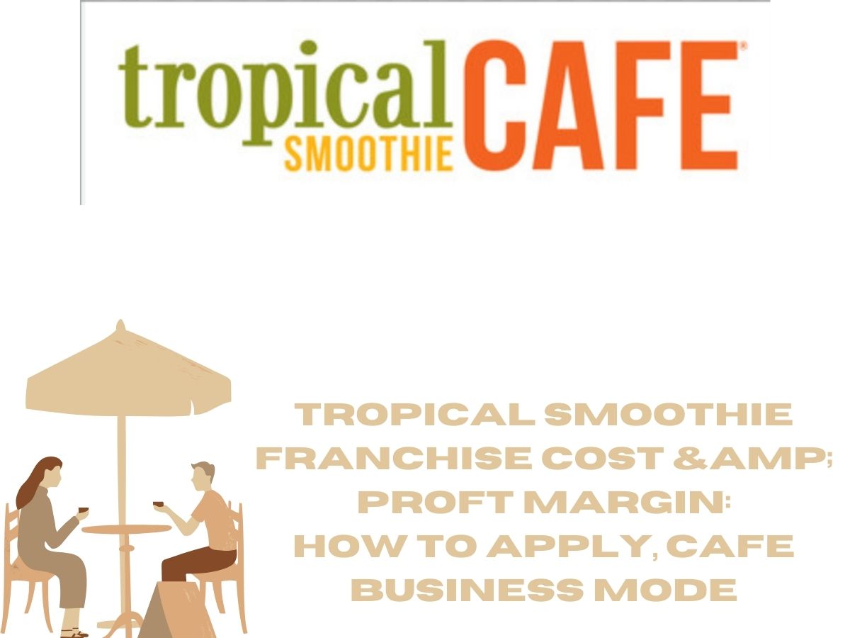 Tropical Smoothie Franchise Cost & Proft Margin: How to Apply, Cafe Business Model