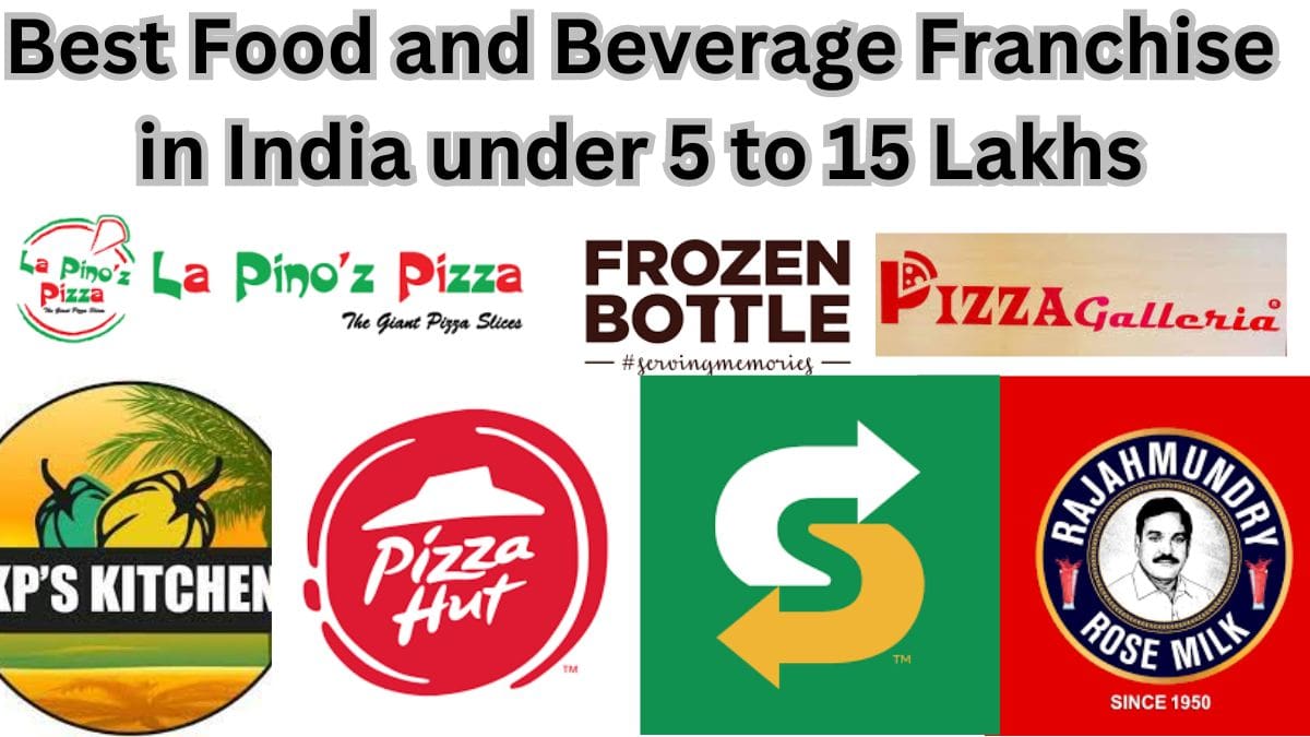 Best Food and Beverage Franchise in India under 5 to 15 Lakhs [Updated 2024]